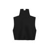 Fear of God X Adidas Athletics Collection FW23 Nylon Solid Color Stand Collar Sports Vest Women Vests Black IT1929