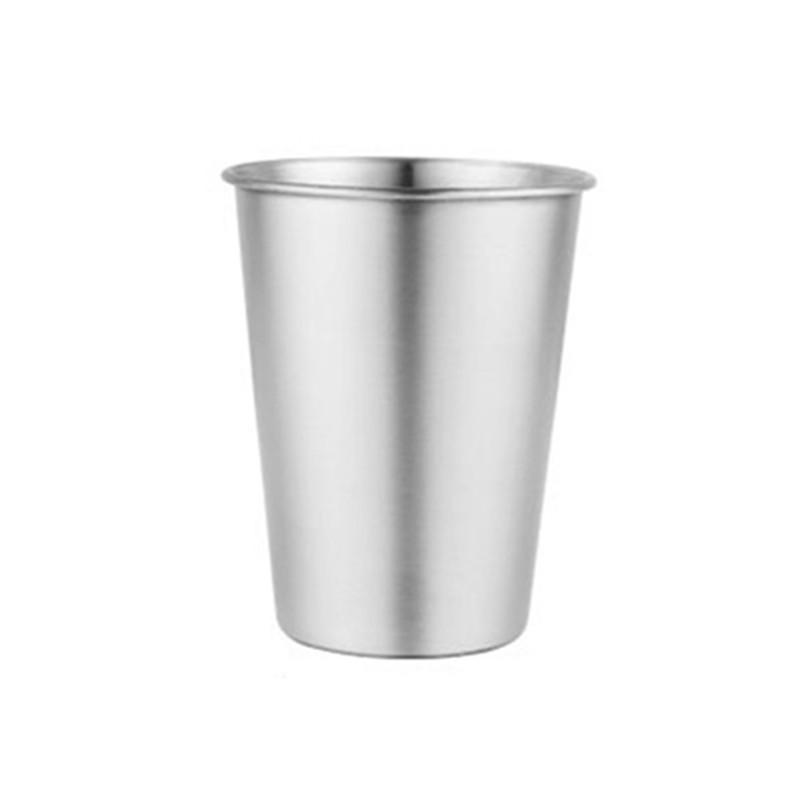 

304 нержавеющая сталь кружка для кофе многоразовые пивные кружки чай молоко вода чашки посуда для кемпинга барная посуда