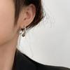 PONYKISS Real S Sterling Silver Pearl Hook Huggies Earrings For Women Trendy Fine  Minimalist Accessories