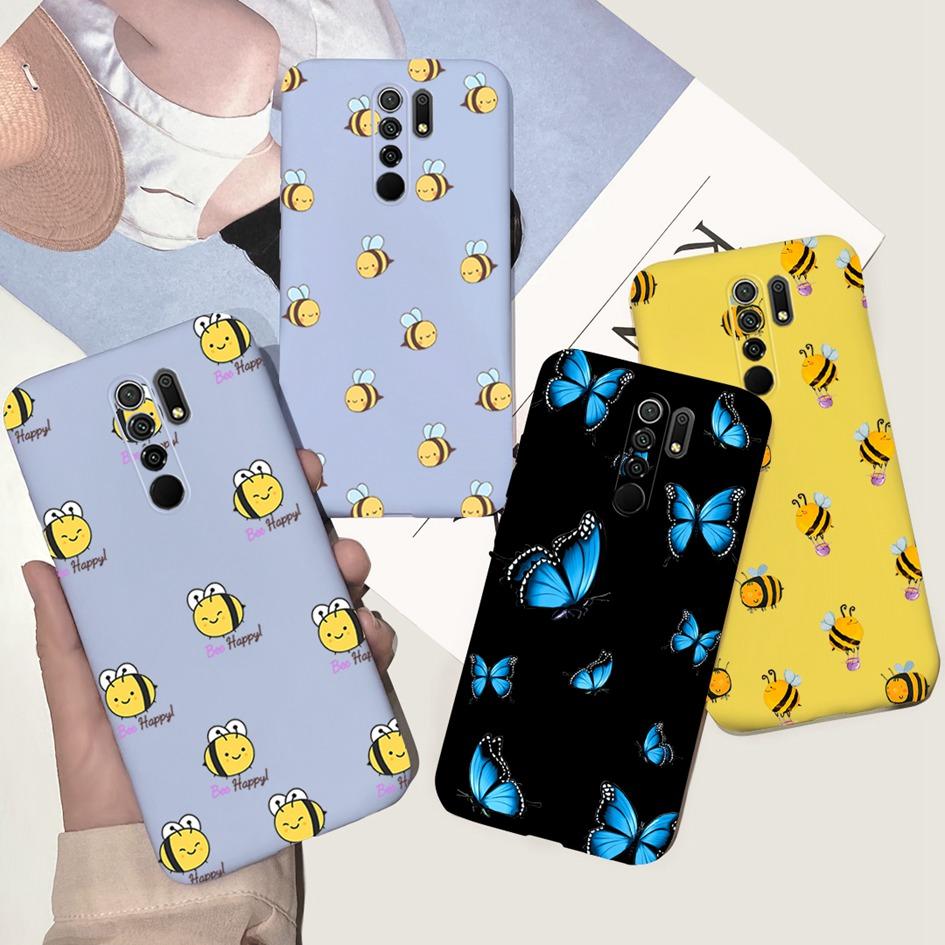 For Xiaomi Redmi 9 Case Silicone Daisy Cactus Phone Back Cover For Redmi 9 Prime Soft Case For Xiaomi Poco M2 M 2 Reloaded Coque