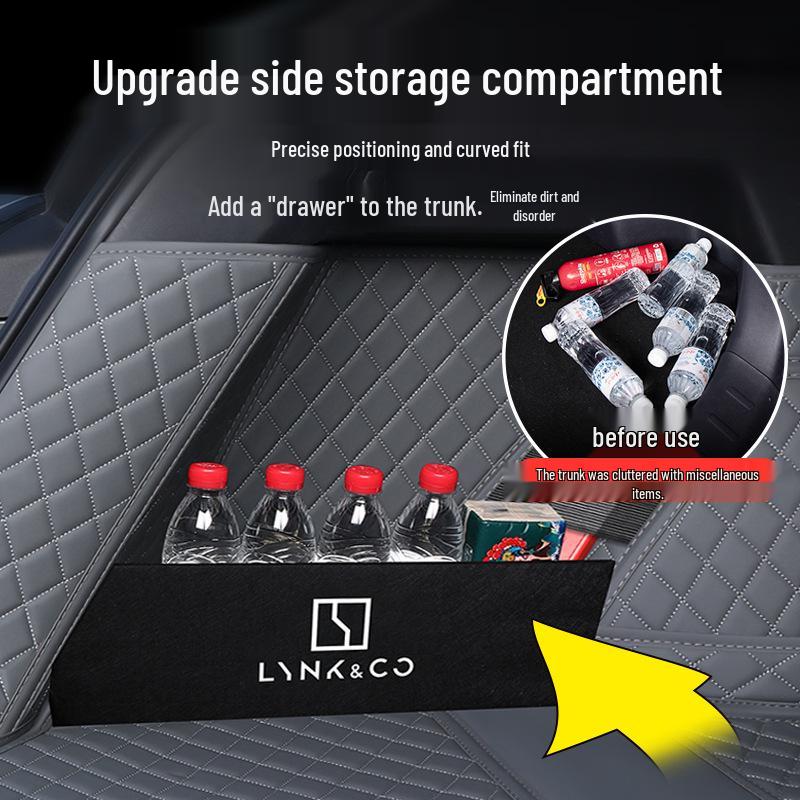 Lynk & Co 08 Full-Coverage Trunk Mat for Interior Decoration