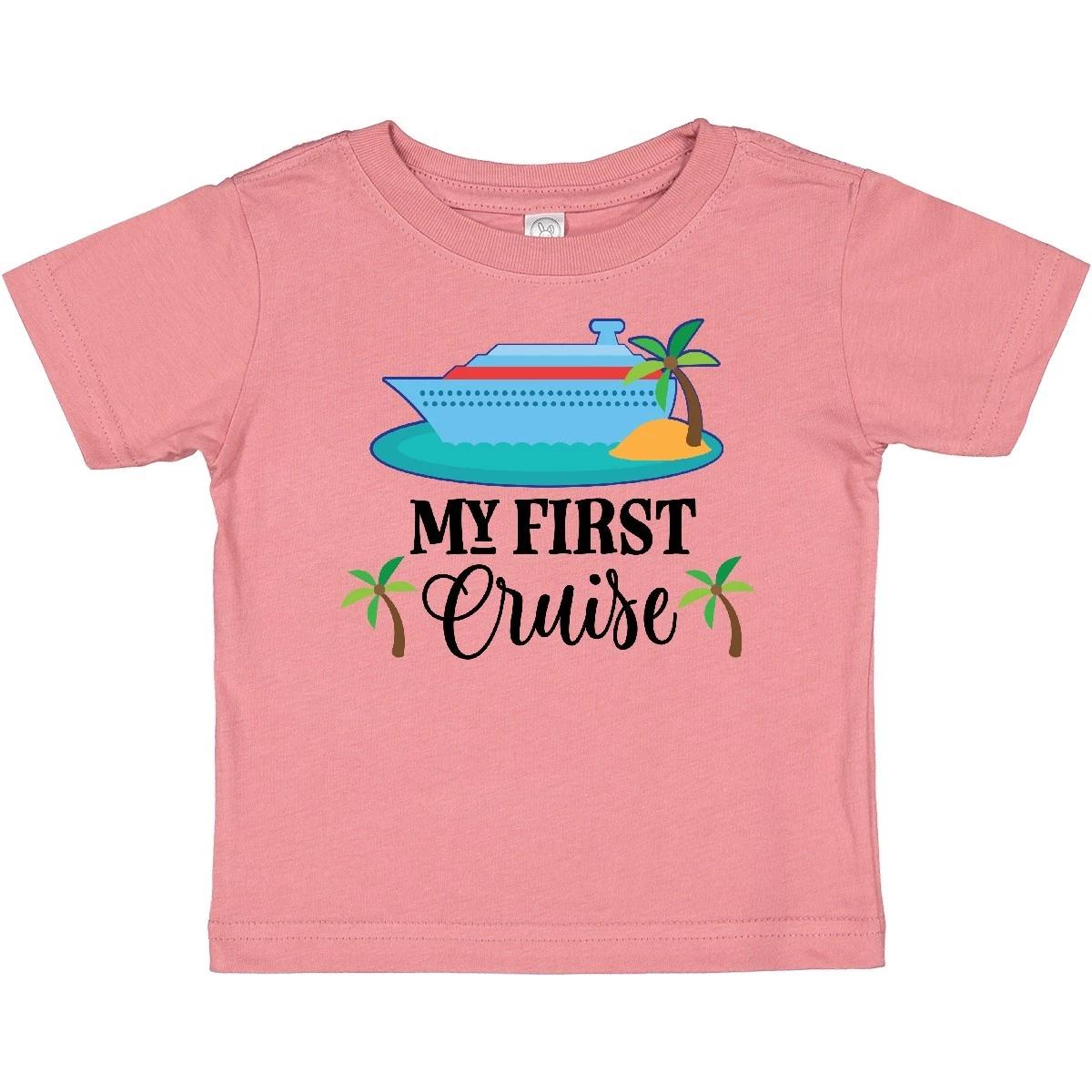 Inktastic My 1st Cruise Vacation Trip Baby T-Shirt Ship Clothing Apparel Infant 100