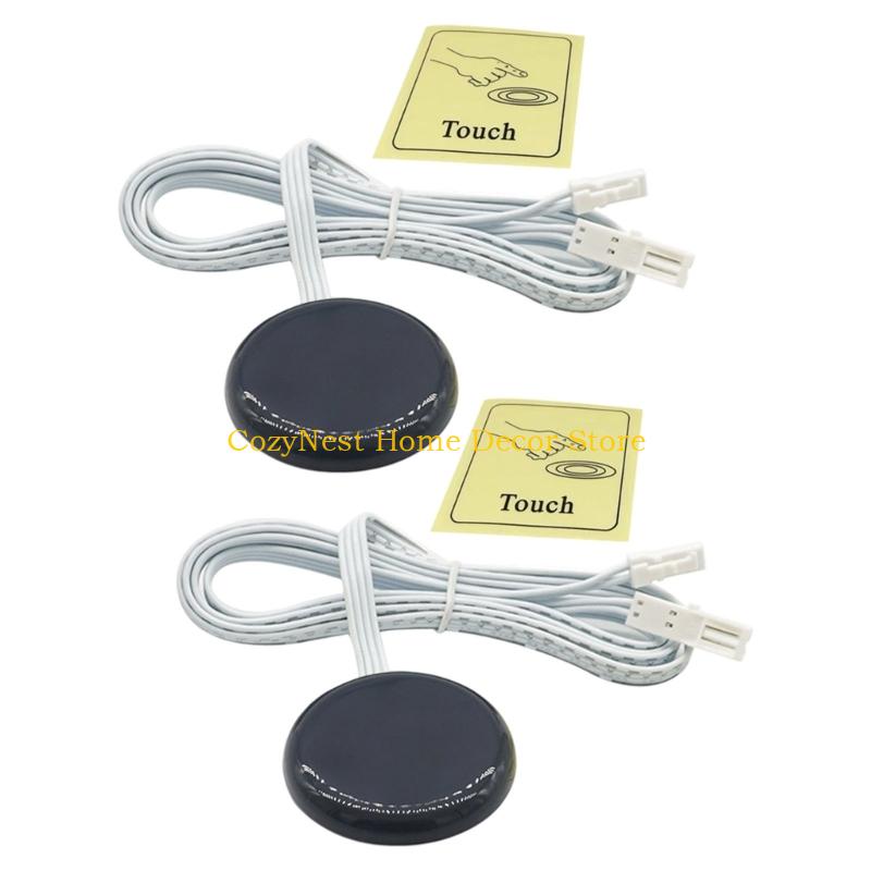 92MF Деревянная мебель Сенсорные выключатели Светодиодная подсветка шкафа Диммер