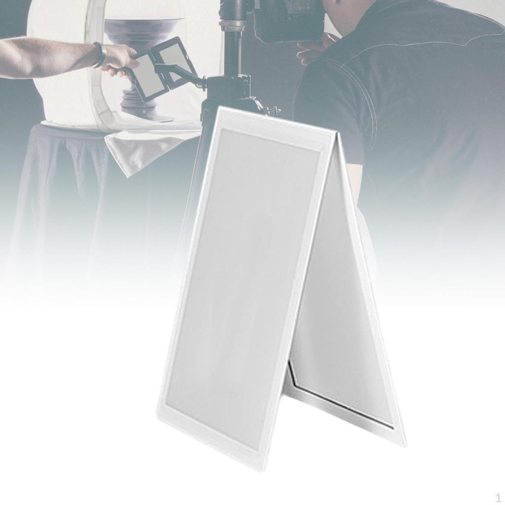 Cardboard Light Reflector for Photography with Degree Rotation Food Images