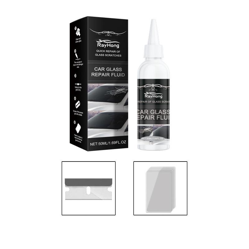 Auto Glass Crack Repair Fluid Nano Quick Glass Care Adhesive Crack Quick Repair Glass Adhesive