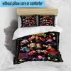 3PCS Halloween witches 3pcs Bedding,Including 3PCS Duvet Cover And 2pcs Pillowcases Perfect for Christmas,Ideal for Bedroom, Dormitory