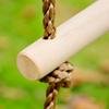 Children Climbing Rope Ladder Wooden Material Kids Swing Indoor Outdoor Game Toy Playground Backyard Fitness Games Entertainment