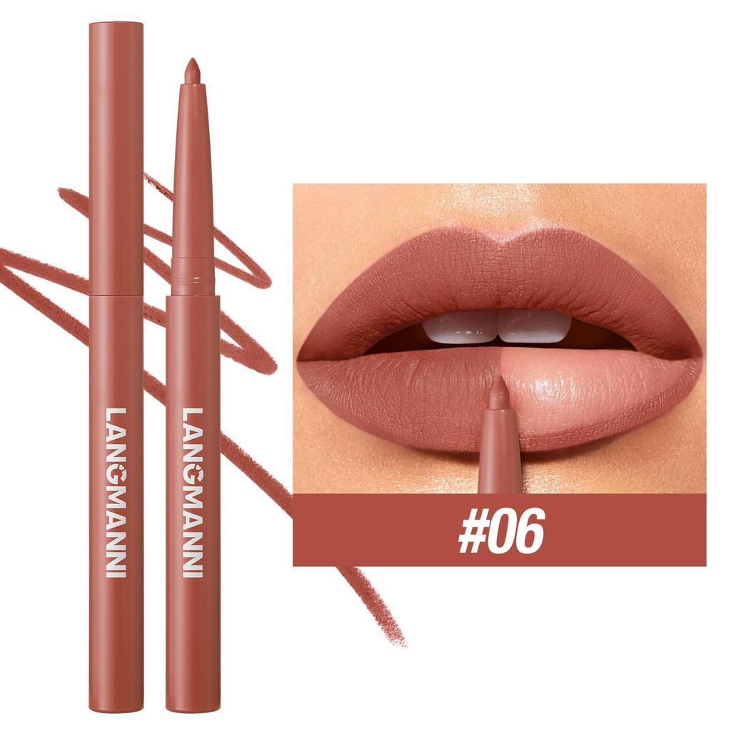 Matita Labbra Opaca 12 Colori Impermeabile Stain Labbra Volumizzante Rossetto Nude Naturale Rosa Matita Labbra Contorno Labbra Professionale Trucco Contorno