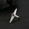 Unisex Gothic Punk Retro Verstellbarer Offener Ring mit Fortschrittlichem Design