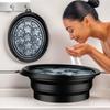 Foldable Face Ice Bath Bowl with Ice Grid Cold Plunge Washbasin  for Skin Tightening