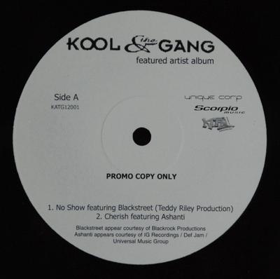 12inch Record KOOL & THE GANG - Featured Artist Album KATG12001 Unique Corp, Sc 2004 UK Dance & Electronica Used