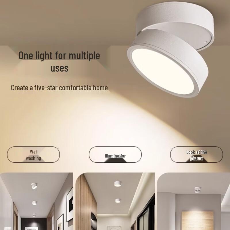 NuFeng Adjustable Foldable Surface Mount Downlight