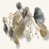 Gold Metal Wall Clock for Hall | Luxury Wall Decor Items for Living Room | Big Size Home Decor