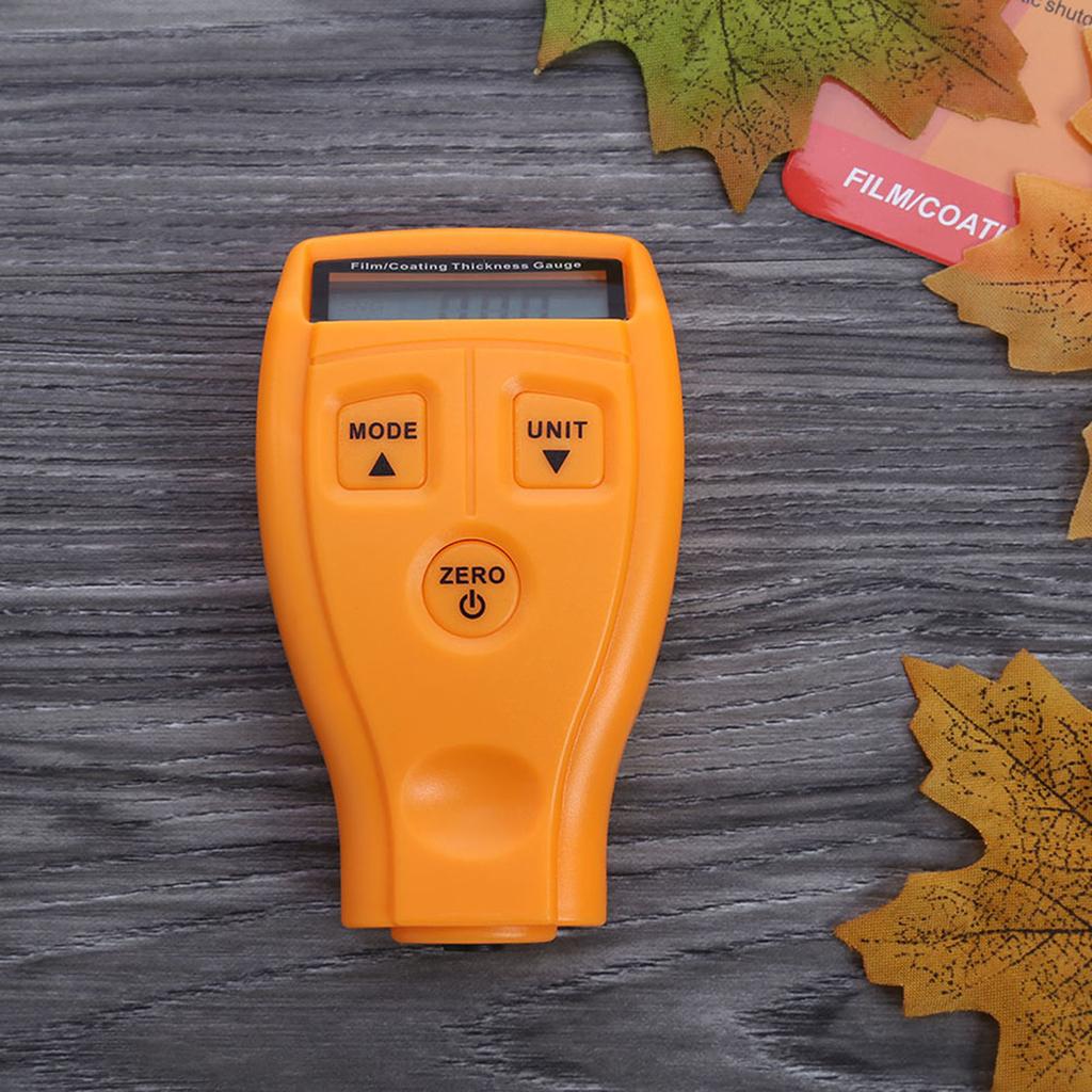 Compact, portable, digital coating thickness gauge, sy and quick to detect car paint thickness, idl for the vehicle industry, with LCD display