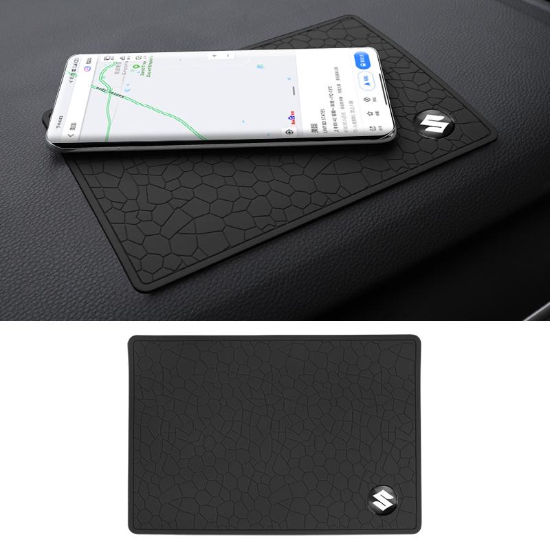 PVC Car Non Slip Mat Dashboard Phone Anti Slip Gel Pad For Suzuki Jimny Swift Samurai Vitara SX4 Alto Kaiser Ingnis DZire Swace