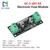 5‑60V 5A Intelligent Electronic Fuse Module Auto‑Recovery UVP Overcurrent Short‑Circuit Protection For DC Power Loop Protection