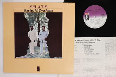 LP Record MEL  TIM  Starting All Over Again VIP5014 STAX 1978 Japan SoulFunk Used