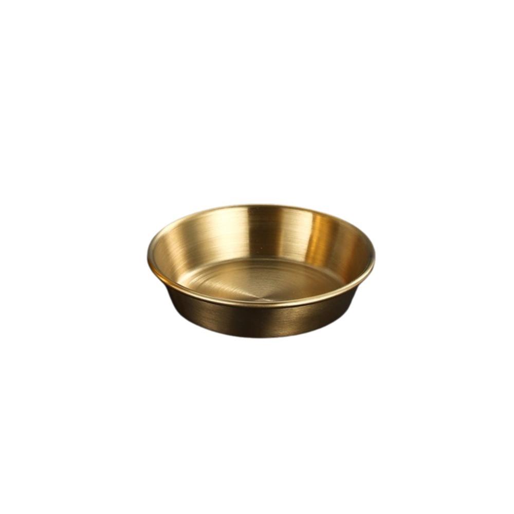 3pcs Stainless Steel Barbecue Sauce Cup Thickening Seasoning Dish Korean Sauce Dish  Kitchen