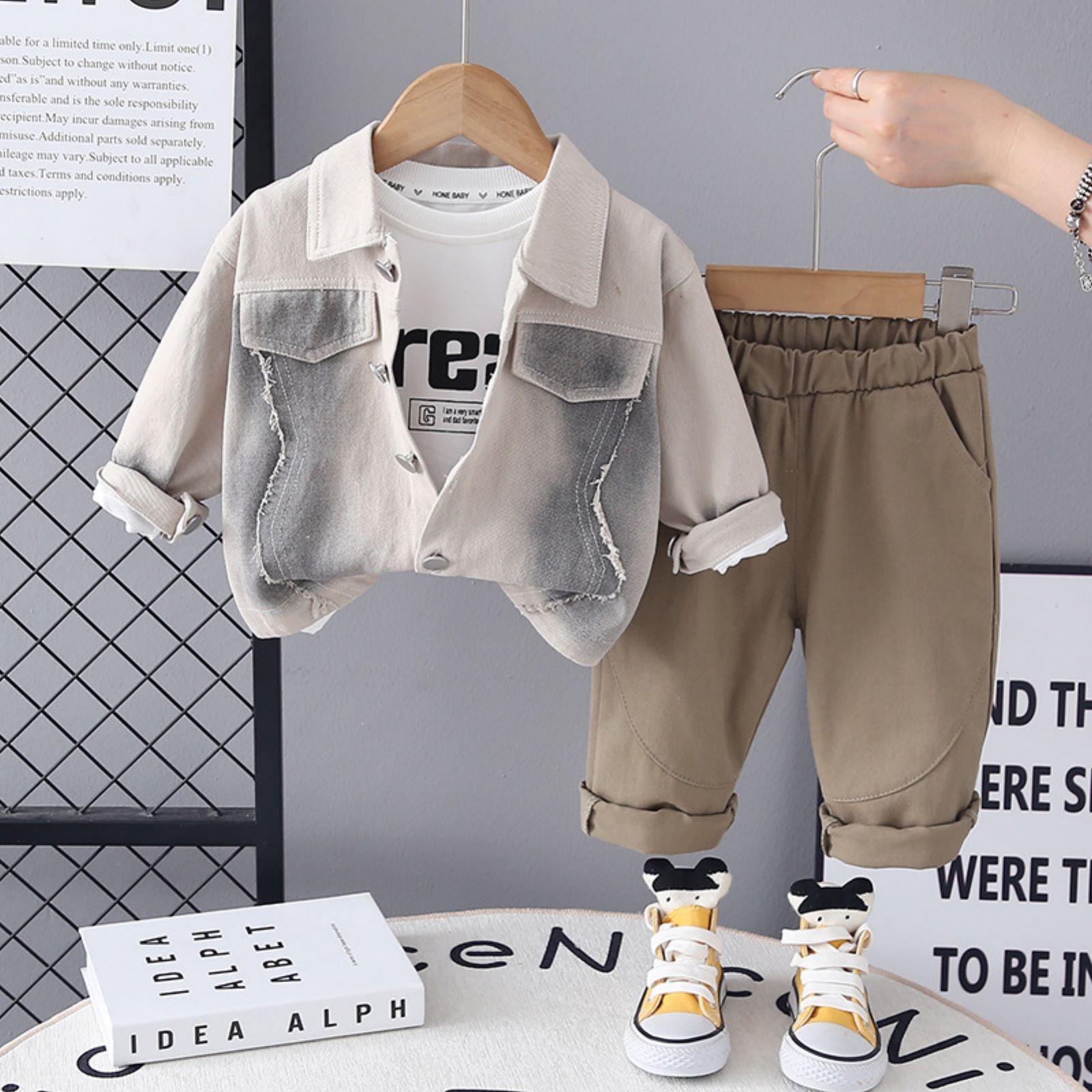 

Детский повседневный комплект с длинным рукавом, удобные наряды для повседневной носки 110