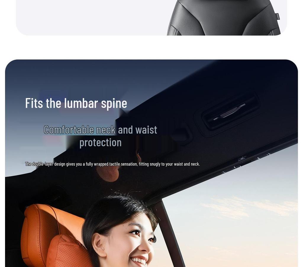 All-Season Headrest Pillow for Land Rover Range Rover, Discovery, Velar, Defender
