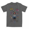 Novelty UFO Robot Grendizer Goldorak T Shirt for Men Women Pure Cotton Goldrake Japan Robots Tee Shirt Graphic Clothing