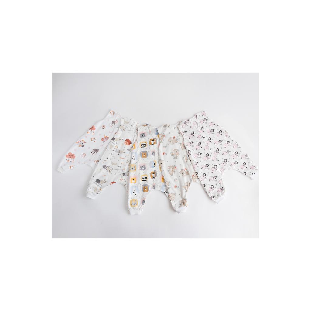 Winterschlafsack aus Bio-Baumwollflanell, Strampler für Kinder und Babys mit Einhornmuster