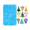 Beautiful Christmas Tree Mold DIY Craft Holiday Decoration Holographic Tree Mold