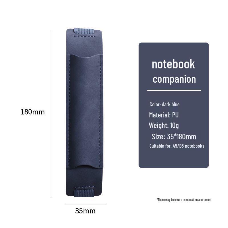 A5 Universal Pen Sleeve - Strap-Type Protective Case for Neutral & Capacitive Pens, Anti-Loss & Anti-Wear Steel Design
