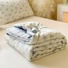 Crinkled Cotton Home Bedding Single Air-Conditioning Quilt Student Dormitory Simple Fresh Single Summer Quilt