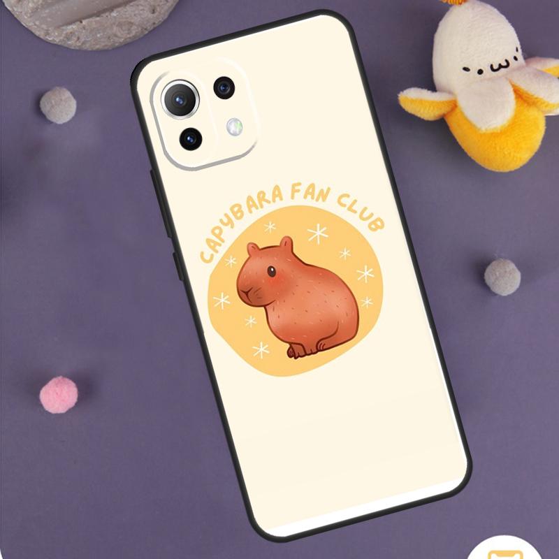 Cute Cartoon Capybara Case For Xiaomi 15T 13T 14T Pro 14 15 Ultra 17 Pro Max POCO X7 X6 X5 F5 F6 F7 F8 Pro Cover