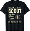 Knoei Nooit Met Een Padvinder Grappig Padvinders Padvinders T-shirt Cadeau Unisex T-shirt