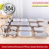 304 Stainless Steel Food Sample Storage Box Set