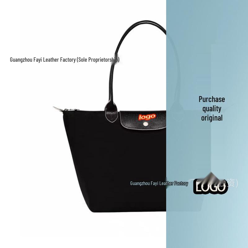 Bolso Tote Bordado de Dragón Francés del 70 Aniversario – Bolso de Mano para Mujer de Gran Capacidad