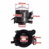 Pair Front Fog Lights Lamps Housing Clear Fit For BMW E60 E61 E63 E46 X3 325i 525i
