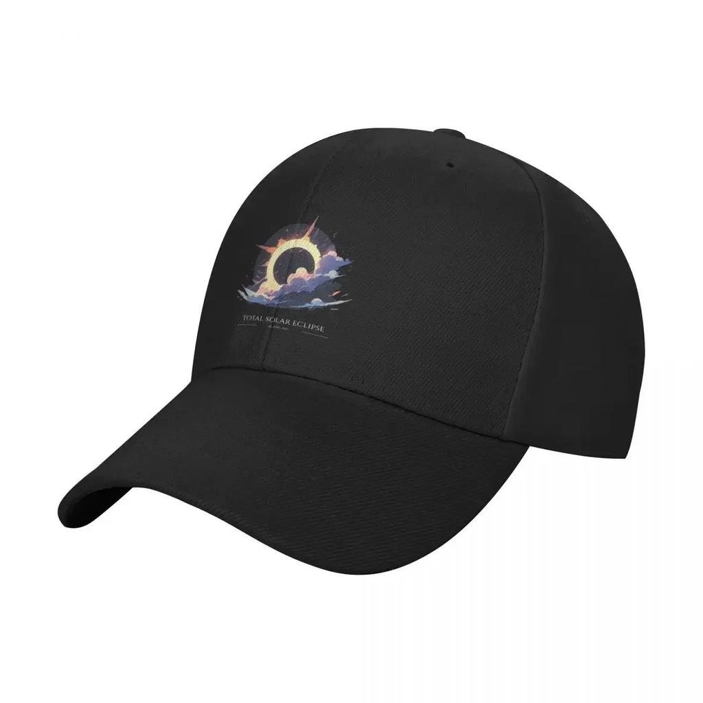 Celestial Total Solar Eclipse, Total Solar Eclipse Astronomy Art Baseball Cap Sun Hat Golf Hat Caps Male Women's