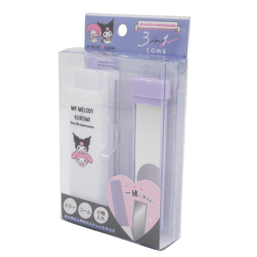 My Melody Kuromi Comb Happy Anniversary 3-in-1
