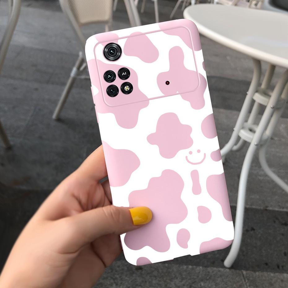 For Xiaomi Poco M4 Pro Case Lovely Pattern Candy Color Phone Case For Poco M 4 M4 Pro 5G 4G PocoM4 Soft Silicone TPU Back Cover