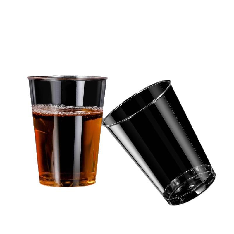 Disposable Crystal Clear Plastic Cups for Commercial and Household Use