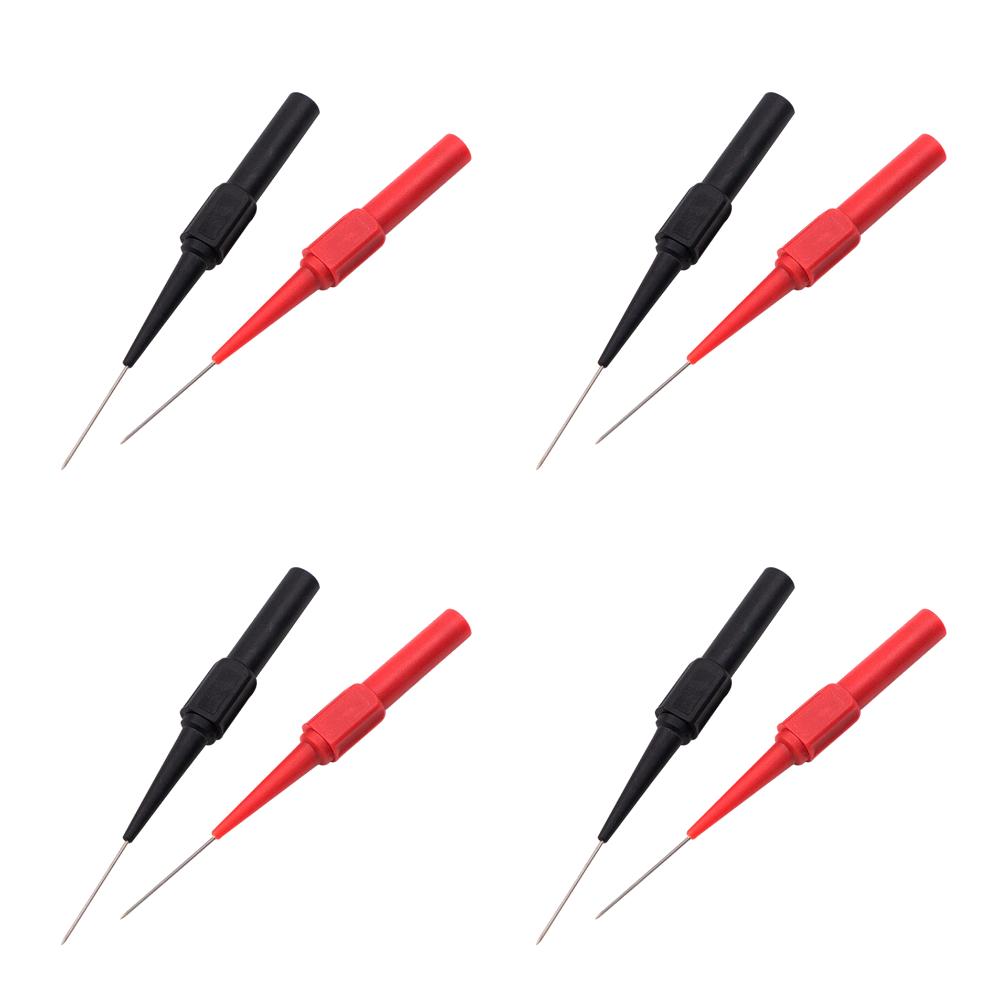 2-10Pcs Diagnostic Tools Multimeter Test Lead Extention Back Piercing Needle Tip Probes Autotools Automotive Kit Machine 0.7MM