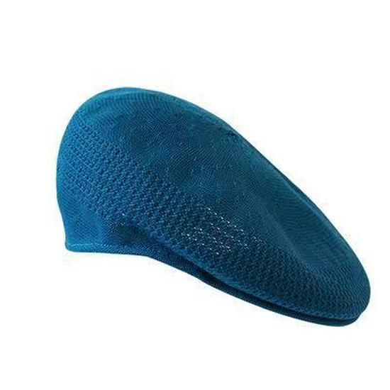 KANGOL Unisex Summer Mesh Beret - Hyuna Style Windproof Flat Cap