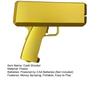 Electric Money Shooter Toy Battery Powered Handheld Fake Cash Scatter Make Money Rain Toy Weddings Party Club Events Automatic Money Thrower Toy