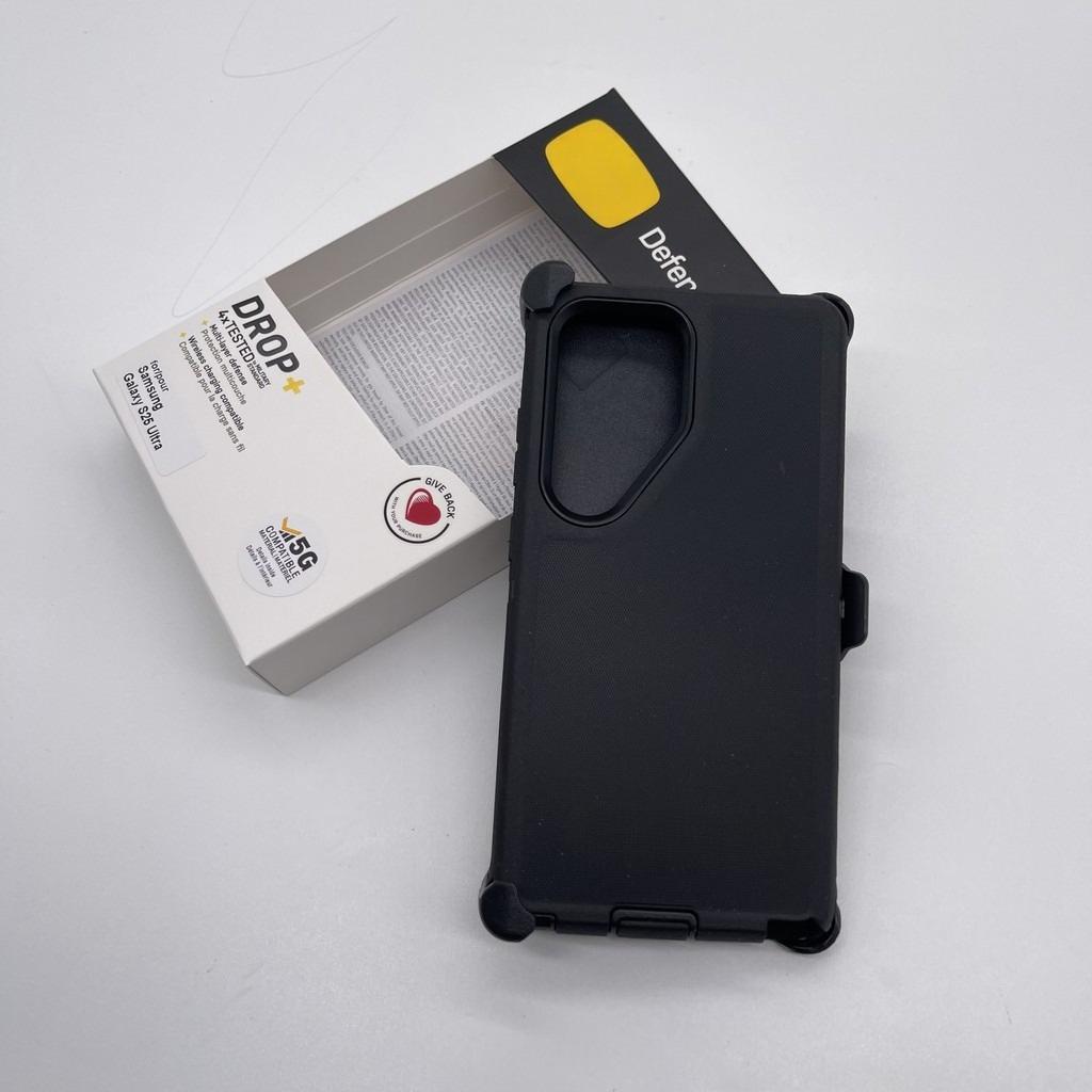 3IN1 Rugged Defender Series Hülle für Samsung Galaxy S26Ultra Pro Edge S25 Plus S24 S23 Ott BOX Gürtelclip Sturzsicher Schutzhülle