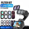 Magnet Lens Protector Filter For Insta360 Luna Ultra Kit Set MCUV/CPL/ND/1/4 Black Diffusion For Insta360 Luna Ultra Accessories