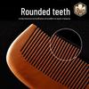 Natural Peach Wood Carved Anti-Static Comb for Women & Men, Ideal for Long Hair, Straight Teeth, Ancient Style, Massage.