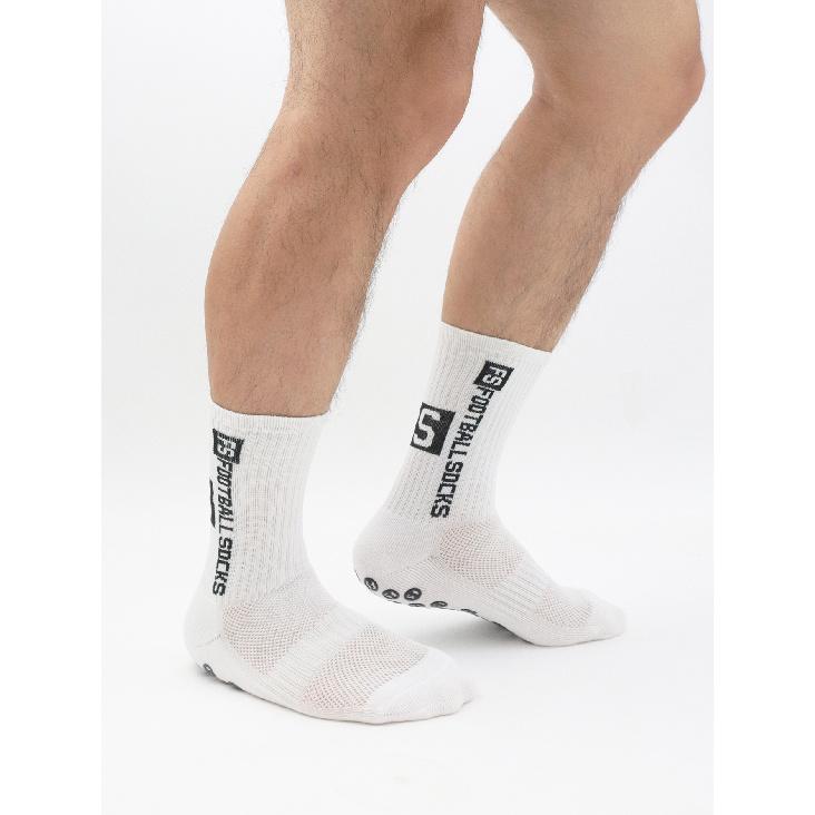 4 pairs of new FS mid tube glued football socks for sports training and competition non slip and breathable socks 4