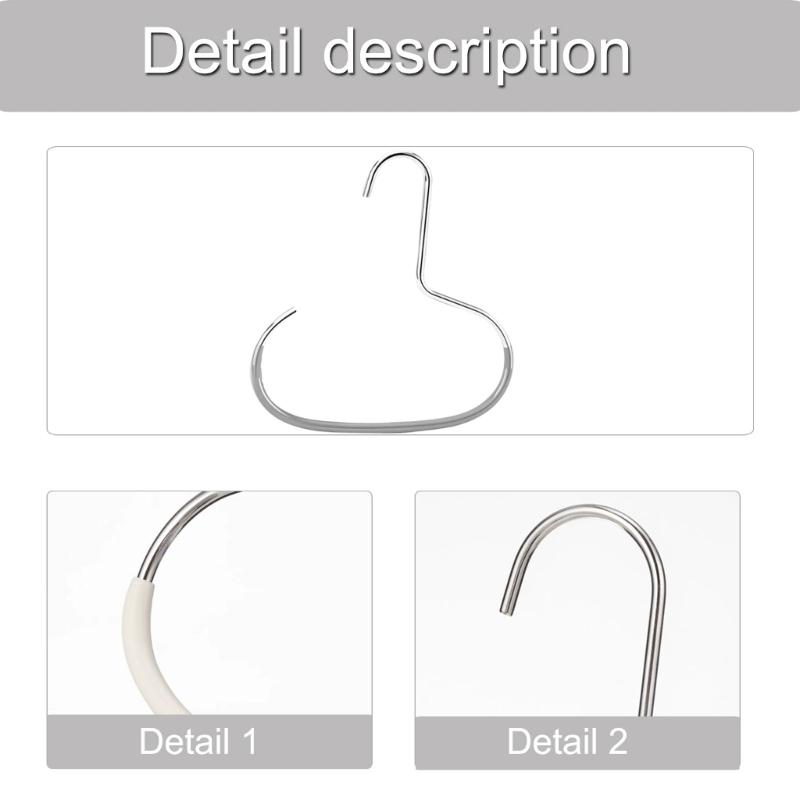 Vertical Cap Display Holder for Baseball Hats Scarves Belts Closet Storage Solution Steel PVC Construction
