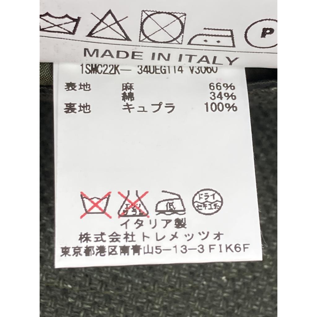 TAGLIATORE Khaki Linen Cotton MONTECARLO 2B Jacket Jacket 42 khakiUsed