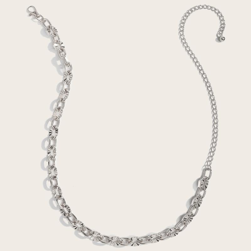 Multifunctional Metal Chain Belt Adapts To Different Outfits For Effortless Styling In Daily Life Various Occasion