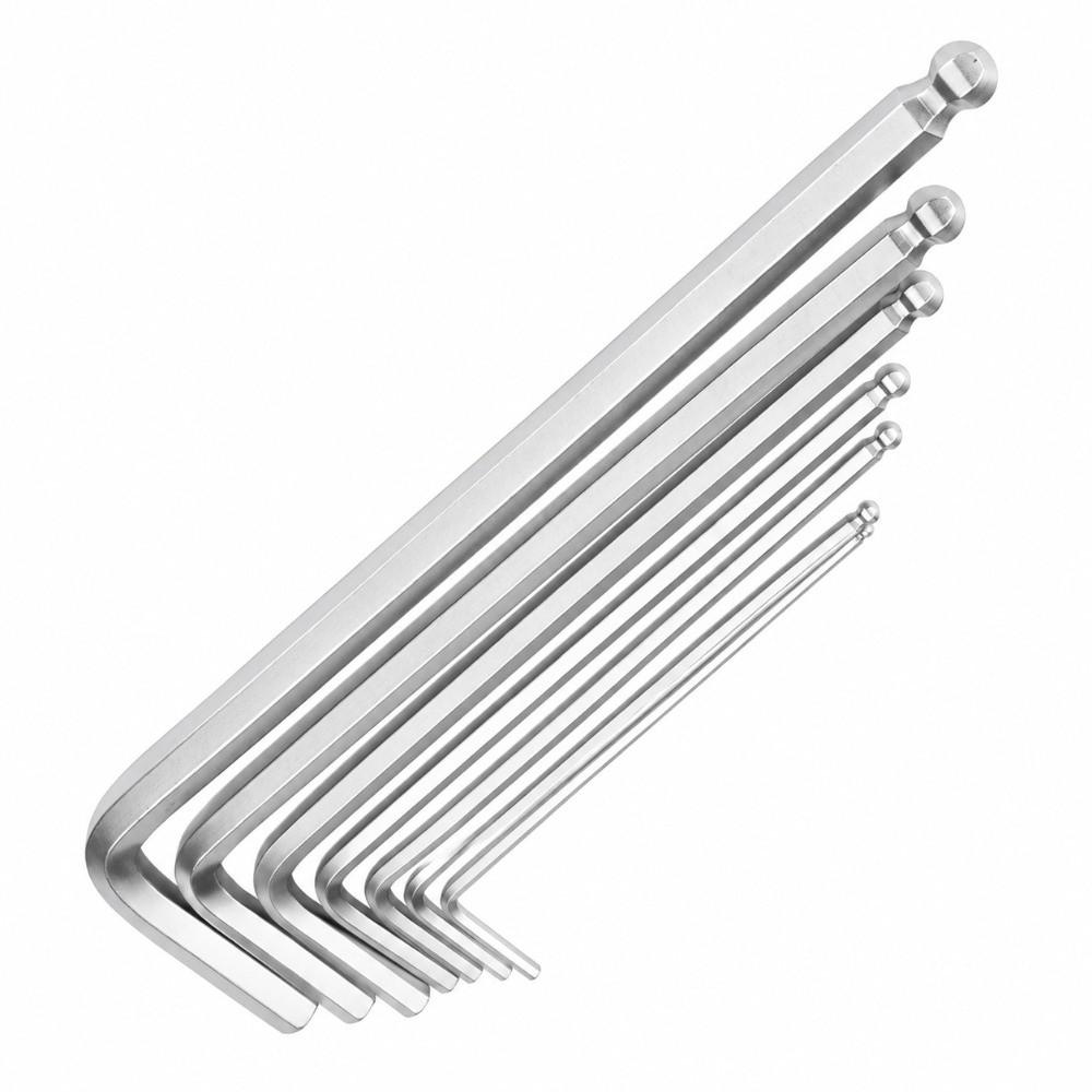 7pcs Hand Tool Hex Key Wrench Set Repairing Kit L-Wrench Set  Home Maintenance