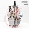 ZSDTRP Universal PWK 21 24 26 28 30 32 34 2T 4T Engine Carburetor Carburador With Power Jet For Koso OKO Keihin 75cc-350cc